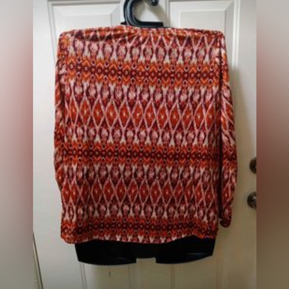 Faded glory XXL print blouse - Picture 6 of 12